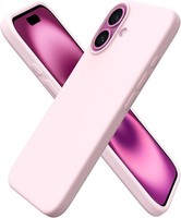 HandyhüLle Silikon Rosa FüR Iphone 16 6,1 Zoll SchutzhüLle Case Cover
