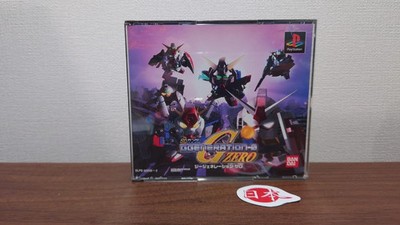 Gundam G Generation Zero PS1 Playstation + MANUAL All Three Discs FREE SHIP