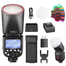 Godox V1S USA Flash for Sony TTL HSS Round Head