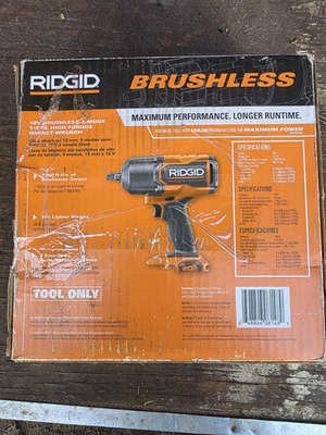 #ad #ad Ridgid Octane 18V 1 2in Impact Wrench R86212B $85.00