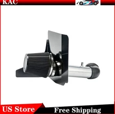 3" Black Cold Air Intake Kit Fits 2012-2015 Chevrolet Camaro V6 w/ Heat Shield