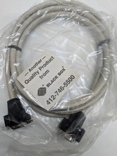 Black Box 412-746-5500 Cable 20 Foot DB25 Male to Female RS-232 Extension