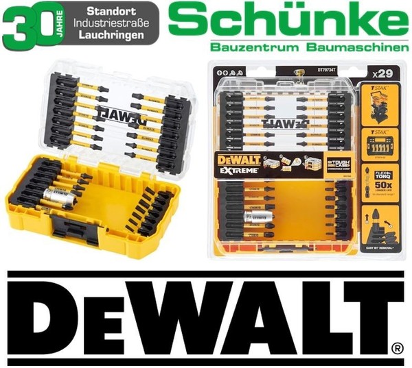 Dewalt Extreme Flextorq Schraubendreher-Set 29-Teiliges DT70734T-QZ-image