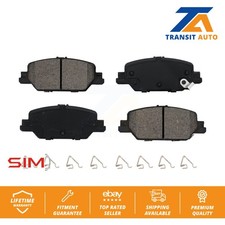 Rear Semi-Metallic Brake Pads Set For 2017-2024 Honda CR-V SIM-2037-1684-30