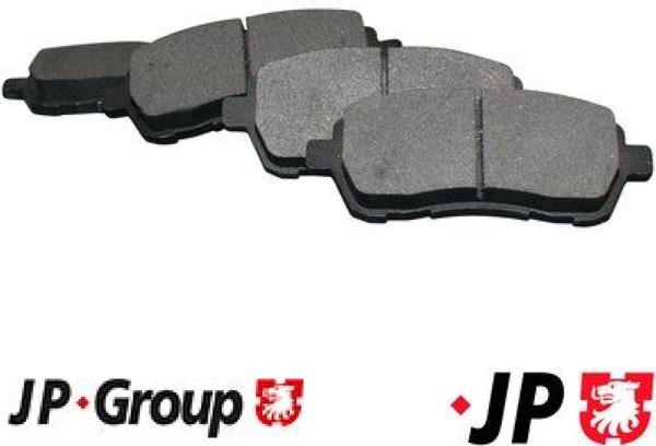 JP Group 1563700610 Bremsbelagsatz FüR Scheibenbremse Bremsbelagsatz FüR Ford-image