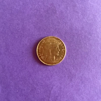 10 francs or marianne coq 1910 - Photo 1/3