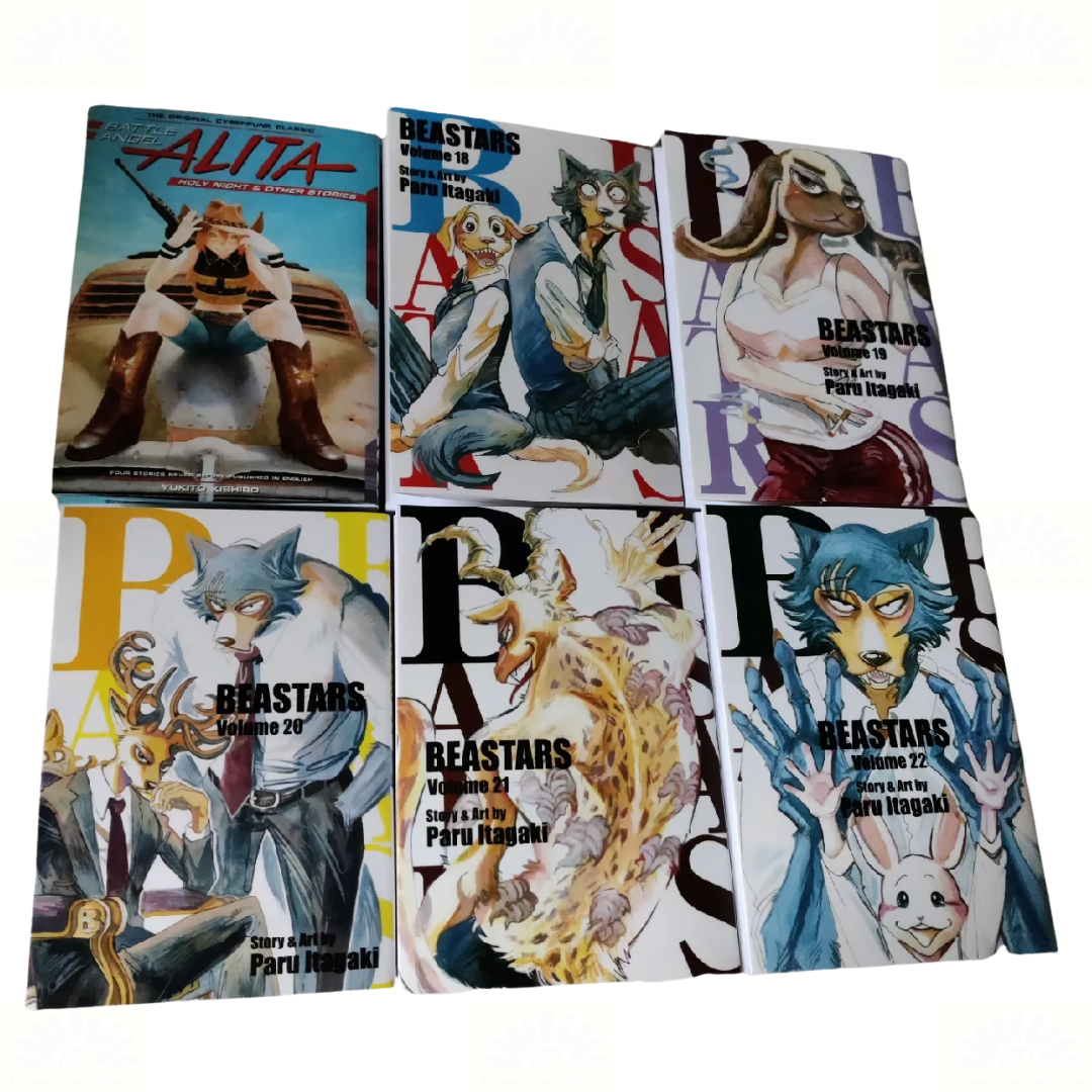 Beastars Volume 1-22 Manga English Version FULL SET Comic Book NEW