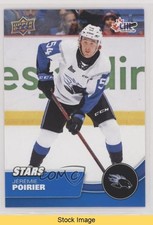 2021-22 Upper Deck CHL Stars Blue Jeremie Poirier #328 READ 0qr0