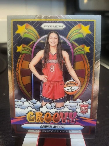 2025 Panini Prizm WNBA - Georgia Amoore #3 - Groovy - Rookie