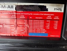 Kd Tools Drive-m-all 31420 Bushing Removal And Inserting Tool