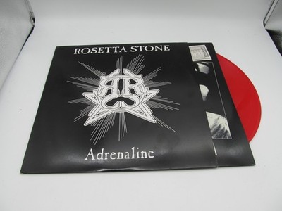 ROSETTA STONE ADRENALINE DELUXE LP RED VINYL LIMITED 500 COPIES GOTHIC DARK