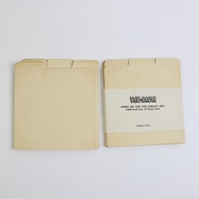 Lot of 20 View-Master Index Cards For Library Box