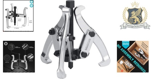 Reliable 3-Inch 3-Jaw Puller - Durable for Gears, Pulleys, Bearings & Flywheels - Picture 2 of 8