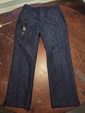 NWT Banana republic slim pant mid rise. blue size 6