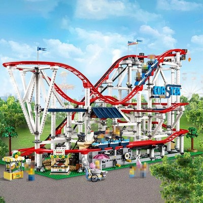 New Roller Coaster 10261 pcs 4124 Creator Expert Building Blocks Toy Gift Set