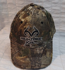 Realtree Xtra Camouflage Stretch Ball Cap L/XL Cotton Blend Unisex