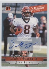 2019 Panini Prestige Xtra Points Signatures Stanley Morgan Jr Rookie Auto RC