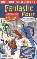 True Believers Fantastic Four Molecule Man #1 VF 2019 Stock Image