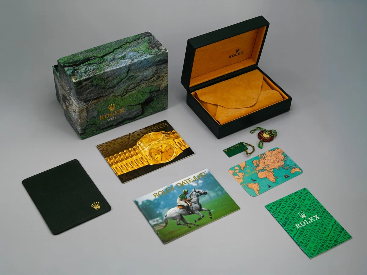 Rolex Watch Boxes & Wooden 1990-1999 Year Manufactured Cases for