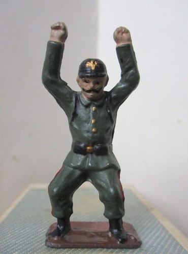 PLOMB CREUX XR 4 SOLDATS ALLEMANDS A L ASSAUT