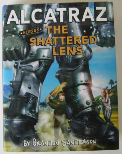 Alcatraz Versus the Shattered Lens (Evil Librarians #4) Brandon Sanderson HC 3rd