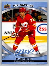 Tyler Toffoli 2023-24 Upper Deck MVP Ice Battles HOCKEY #78 Calgary Flames