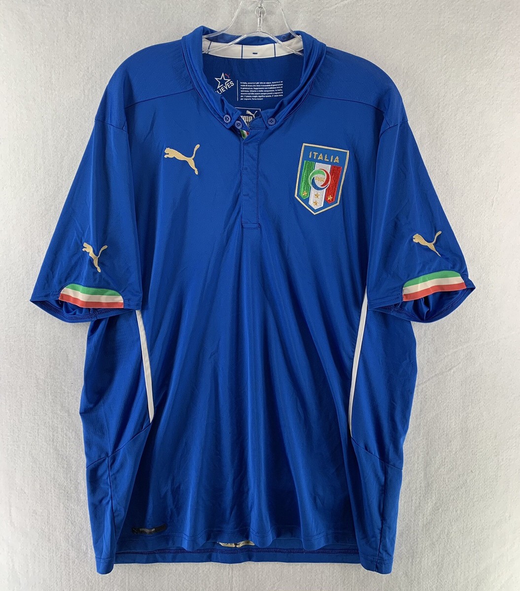 Italy National Team Mens 2XLARGE (2XL) - Puma Home Jersey | eBay