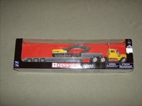 Ray Long Hauler 1/43 Scale Kenworth W900 Truck, Excavator, Trailer 5+ Ray Long Hauler 1/43 Scale Kenworth W900 Truck, Excavator, Trailer 5+