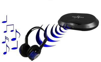 IR Audio Transmitter Wireless Headphone 