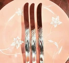 Towle Southwind Sterling Silver Flatware - Lot 3 Modern Hollow Knife