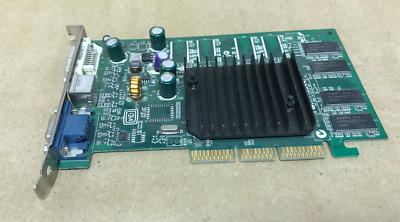 Carte Graphique AGP NVIDIA GeForce FX5200 128 Mo - Testée