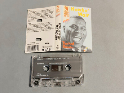 HOWLIN´ WOLF '' The red rooster '', MC tape Kassette