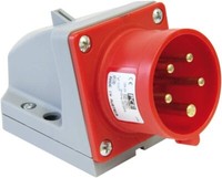 Pce Cee-WandgeräTestecker 32A 400V Twist Tt IP44