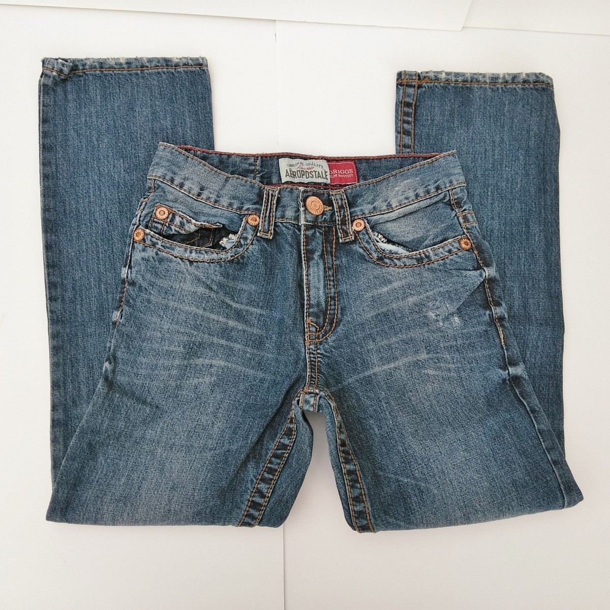 Jeans Homme Aeropostale Driggs Slim Bootcut - Taille 28/28 Occasion Très Bon état