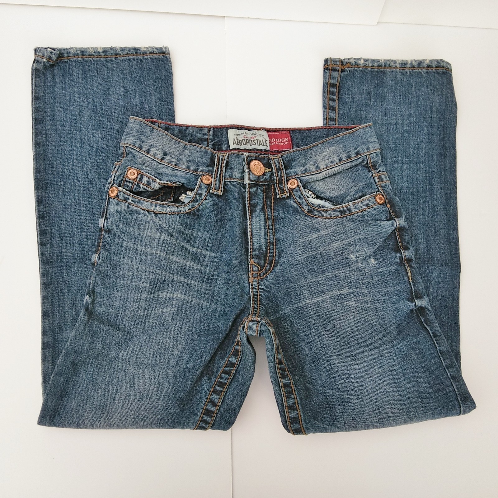 Jeans Aéropostale Benton Boot Cut - Taille 27/28 En 100% Coton - Occasion Très Bon état