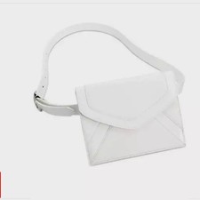 black envelope belt bag