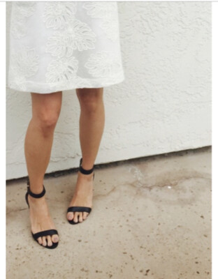 NWT Ann Taylor LOFT White Ivory Lace Overlay Palm Leaf Dress - XXSP | eBay
