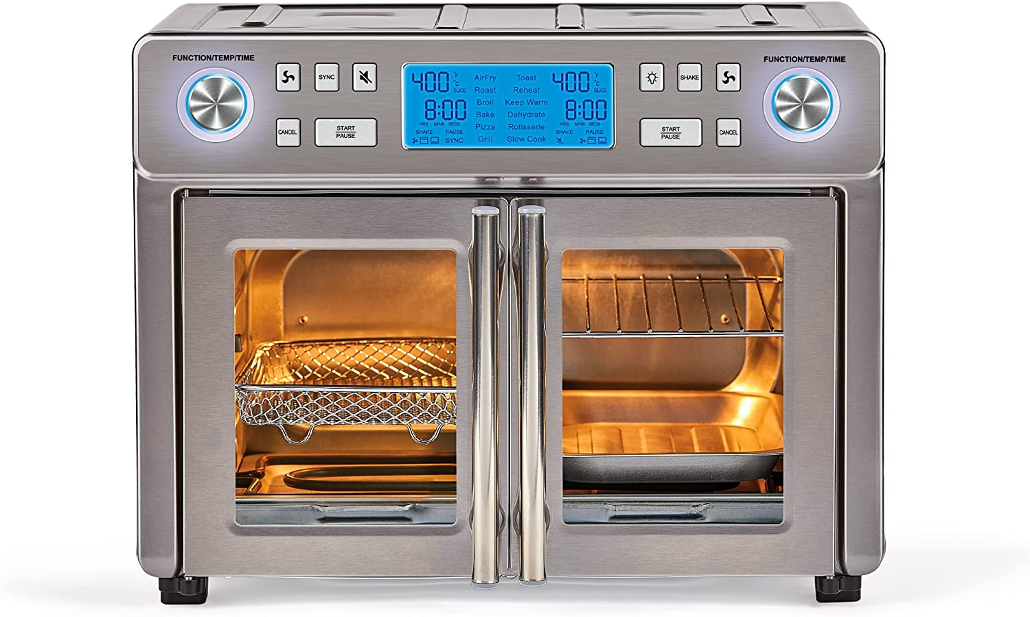 Emeril Lagasse Everyday French Door 360 Air Fryer, 25QT Capacity, Dual