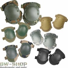 BW KNIESCH&Uuml;TZER NEU OUTDOOR SCHUTZ ARMY KNIESCHUTZ 6-FARBEN PAINTBALL AIRSFOFT