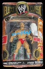 IRON SHEIK SIGNED JAKKS 2008 CLASSIC SUPERSTARS Action Figure BECKETT WITNESS