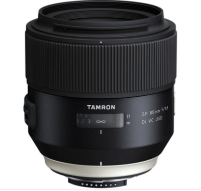 USED Tamron SP 85mm F1.8 Di VC for Canon F016E - Black FREESHIPPING
