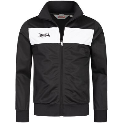Lonsdale Trainingsjacke Alnwick schwarz/weiß