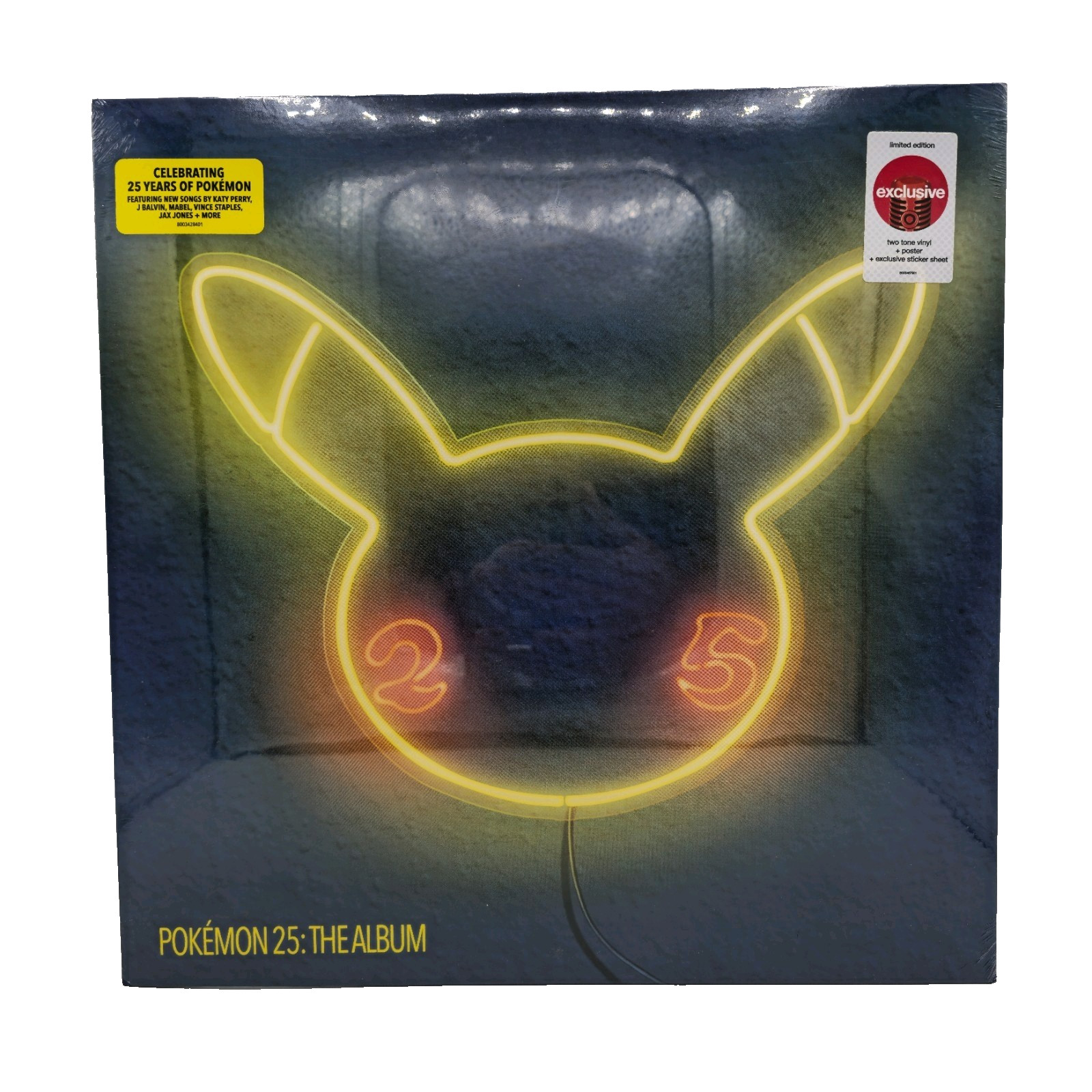 Pokemon 25: The Album (Limited Edition Two Tone Vinyl, 2022) LP NEW SEALED