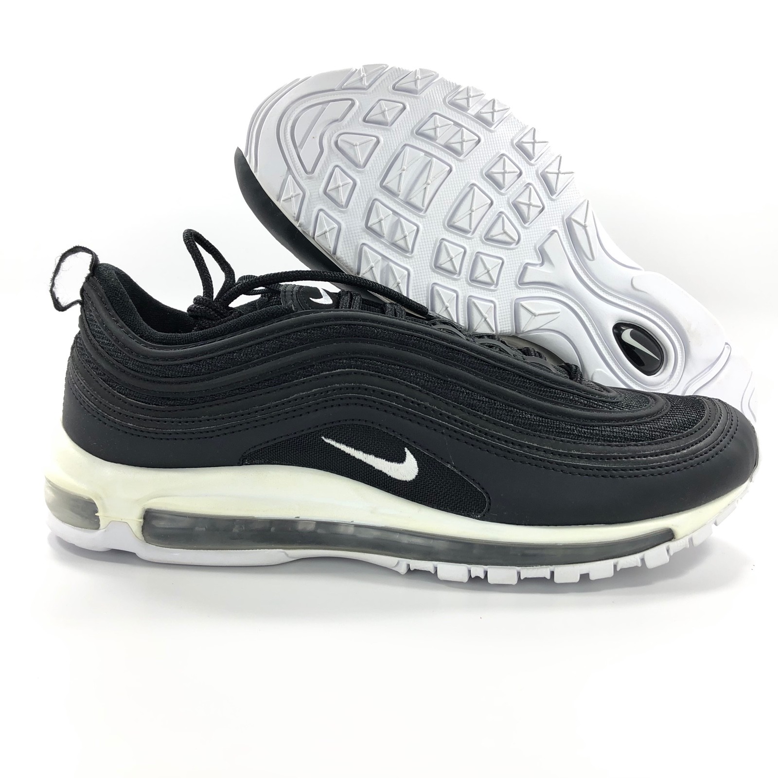 Спортивная одежда Nike Air Max 97 Черно-белые кроссовки 921826-001 Мужские 7.5