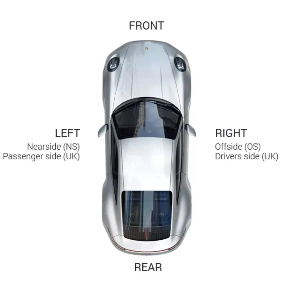 Wing Mirror Cover Painted Titan Silver (354) For BMW 3 Series E46 OEM 1998-06 - Image 4 of 4