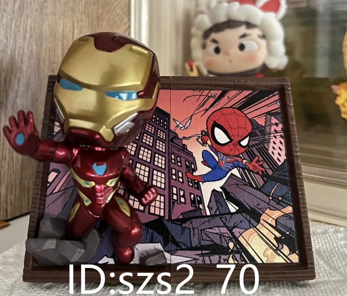 ポップマート スパイダーマン　アイアンマン　マーベル　フィギュア Amazon.co.jp: マーベル アベンジャーズ スパイダーマン