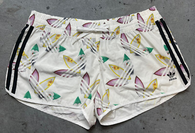 Adidas Originals Womens Pharrell Williams Surf Shorts Trefoil Logo