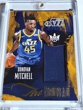 2017 Court Kings Donovan Mitchell Rookie #PATCH Game Worn Jersey - Rare