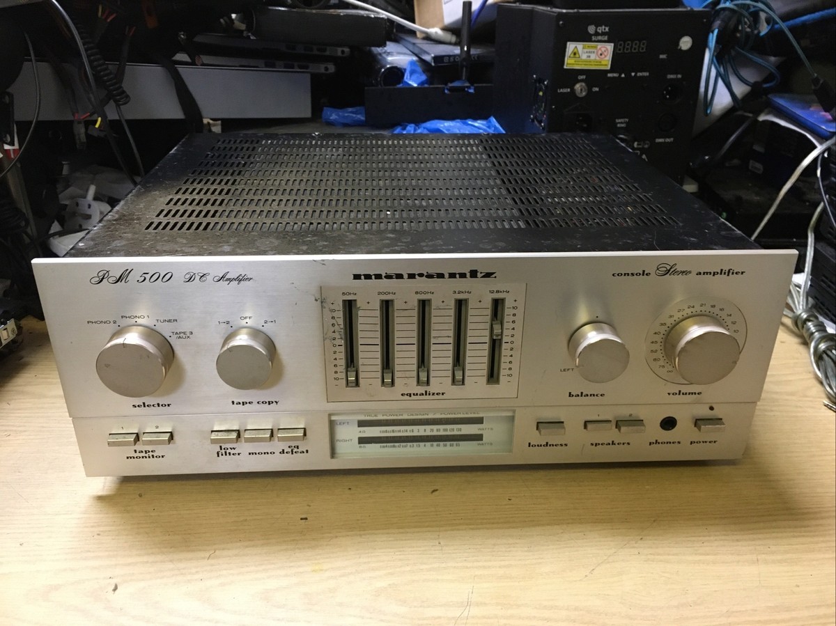 マランツ marantz PM500 MARANTZ PM500 DC POWER AMPLIFIER.Serviced,Recapped,Working