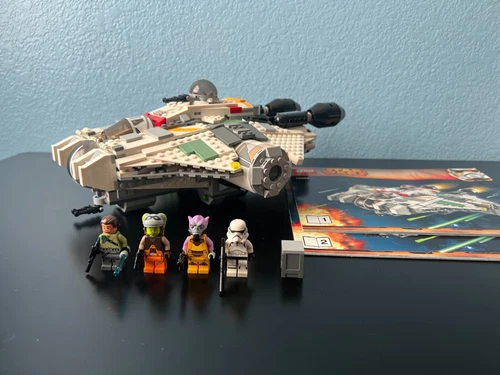 Rare LEGO Star Wars: The Ghost (75053) - 100% Complete Set with All Minifigures